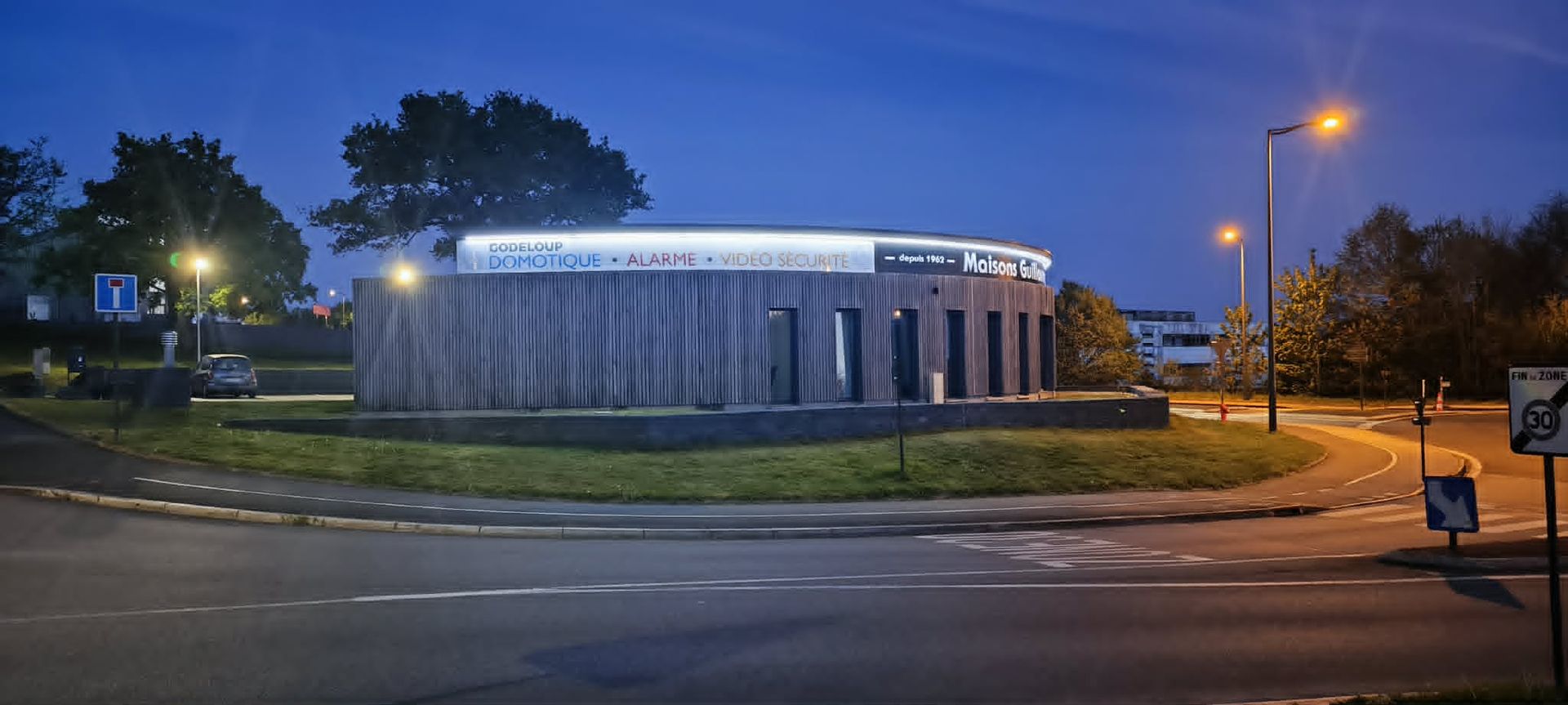 Façade de l’entreprise Godeloup Domotique